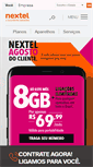 Mobile Screenshot of nextel.com.br
